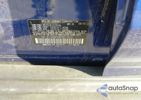 2023 Subaru Wrx Premium from USA, damaged, VIN JF1VBAF68P9817410